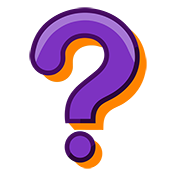 Any questions - question mark icon